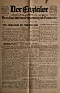 Die Kundgebung der Reichsregierung