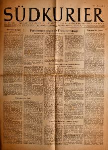 Proteste in Italien und Jugoslawien gegen die Friedensverträge